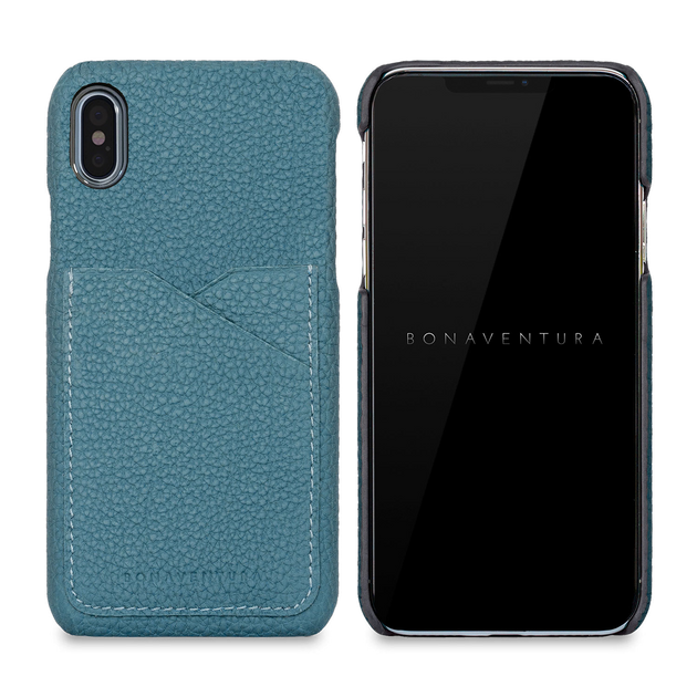 High quality leather back cover smartphone case | iPhone XS / X –  BONAVENTURA