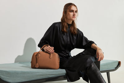 The Ava Boston Bag: Elevate Your Look with Elegant Design and Functionality.