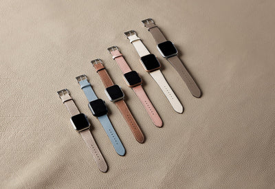 Apple Watch 9/Ultra 2 : les bracelets en cuir parfaits pour la dernière génération d'Apple Watch
