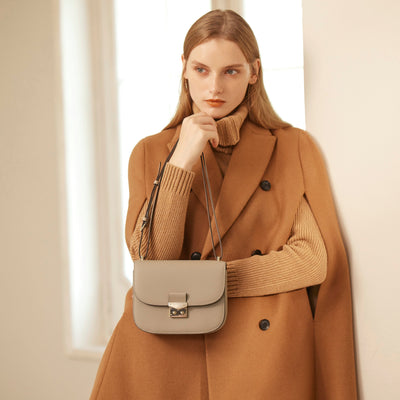 The versatility of small leather shoulder bags