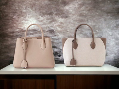 Leather versus fabric: the pros and cons of bag material