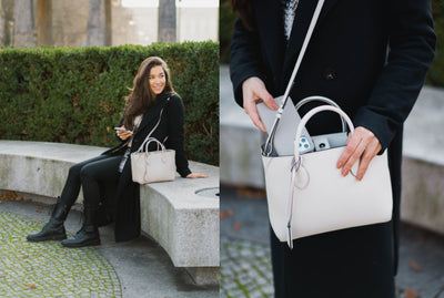 الأبيض هو الأسود الجديد: لماذا تحتاج كل سيدة إلى حقيبة يد بيضاء