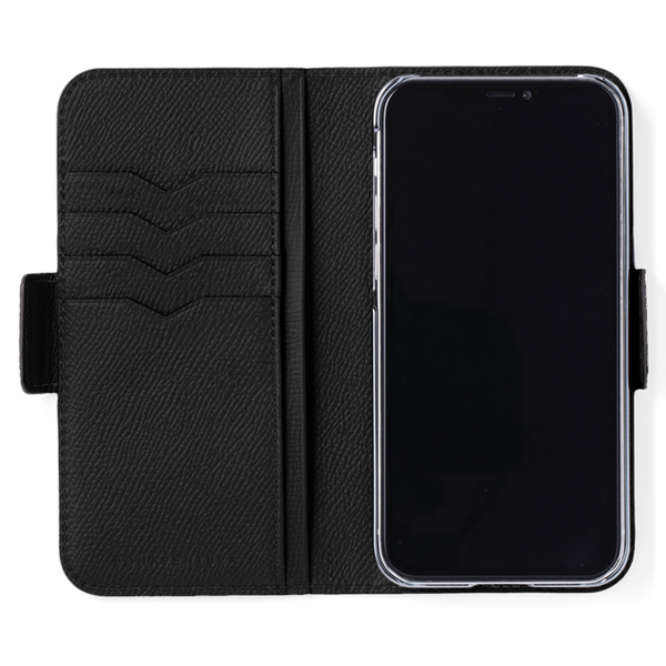 Funda de cuero Nappa italiano para iPhone 15 Pro Max, cubierta trasera de  teléfono de piel