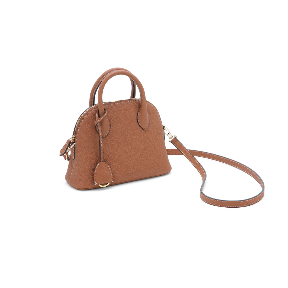 Luxurious Mini Emma Leather Handbag | BONAVENTURA