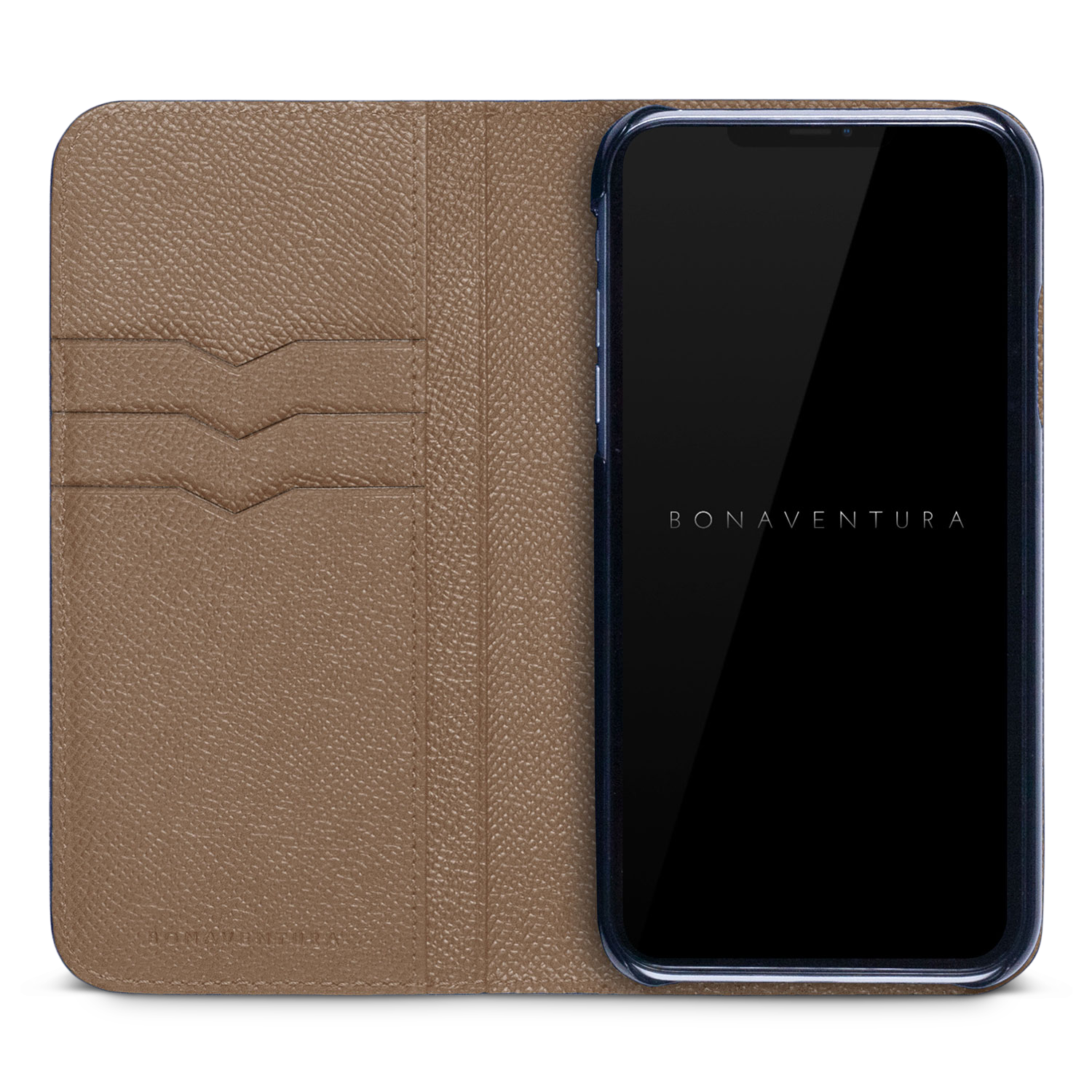 Foldable premium leather smartphone cover 'Noblessa Diary' | Apple iPhone  12 / 12 Pro – BONAVENTURA