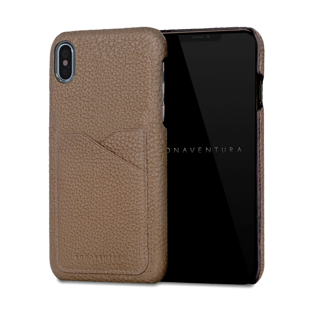 High quality leather back cover smartphone case | iPhone XS Max 