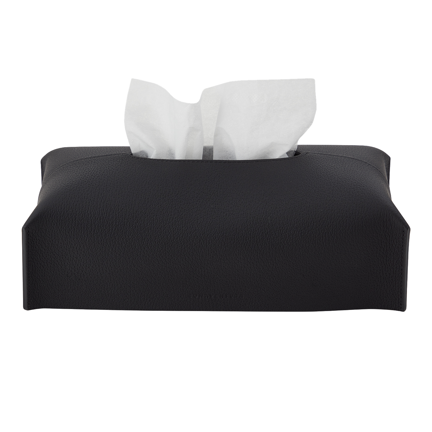 Leather Tissue Box I BONAVENTURA